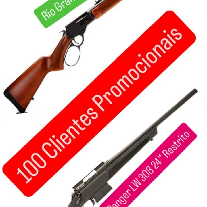 100 CLIENTES ACIMA DE 5 MIL EM COMPRAS DE MUNIÇÕES